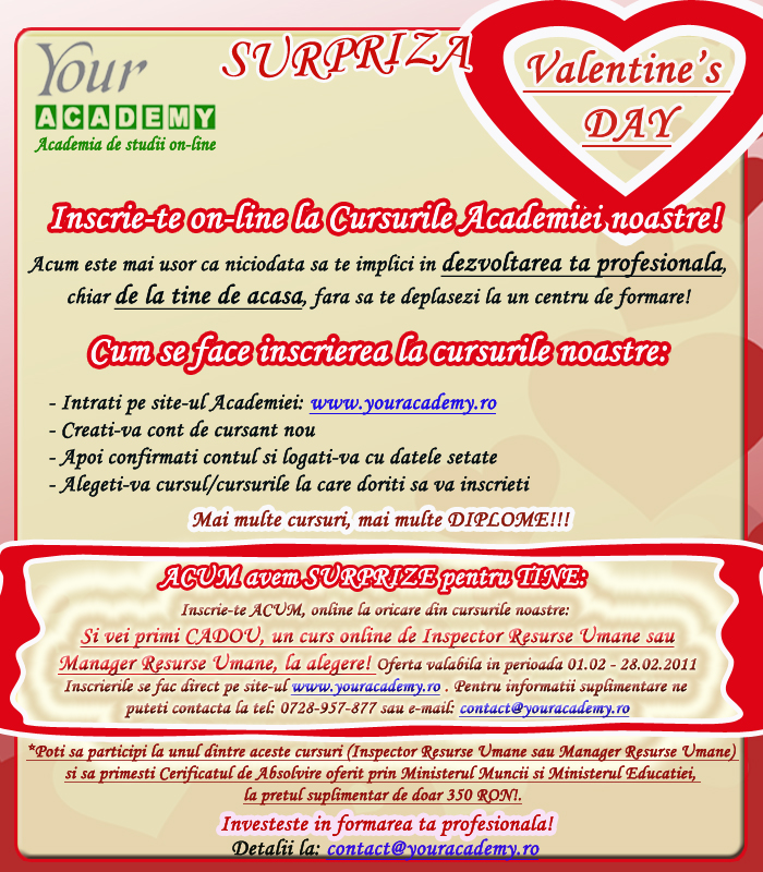 Oferta incredibila - Valentines Day